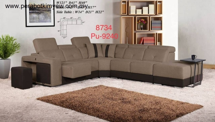 Corner Set Sofa - 8734