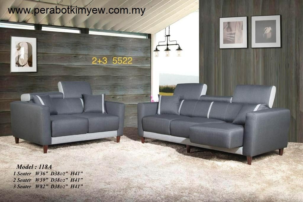 Sofa Set 118A 2+3 Sofa / 1+2+3 Sofa (Sofa Set) Sofa Furniture Choose Sample / Pattern Chart