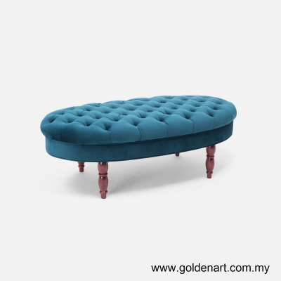 Chesterfield Ottoman - Edgar