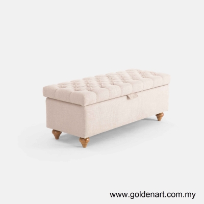 Chesterfield Ottoman - Bernard