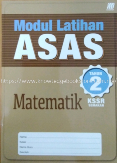 MODUL LATIHAN ASAS MATEMATIK TAHUN 2