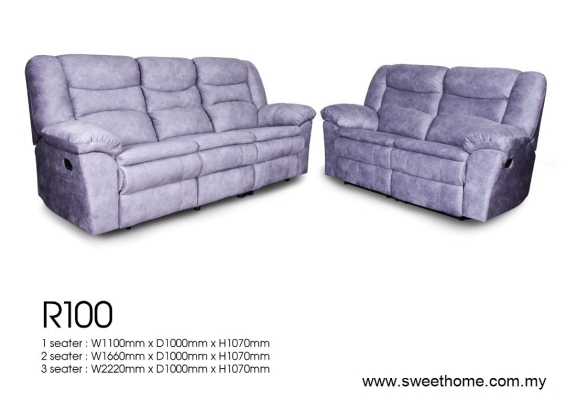 Custom Made Recliner Sofa  - R100