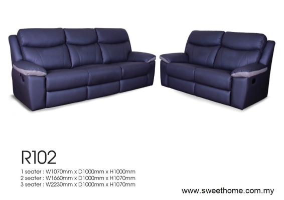 Custom Made Recliner Sofa  - R102