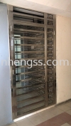 DOUBLE DOOR STAINLESS STEEL