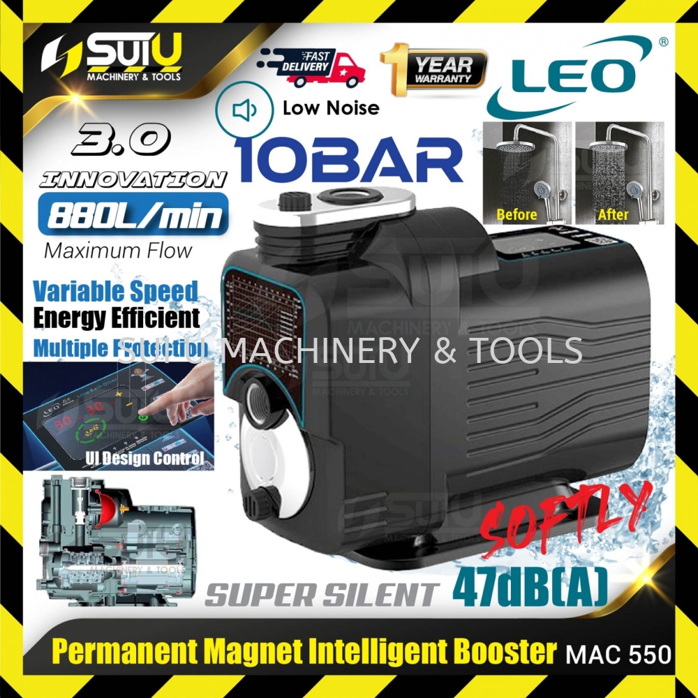 LEO MAC 550 / MAC550 / MAC-550 10Bar Permanent Magnet Intelligent .
