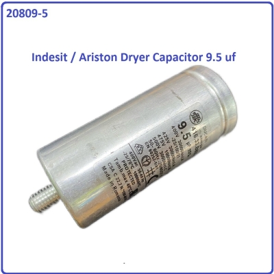 Code: 20809-5 Indesit / Ariston Dryer Capacitor 9.5 uf