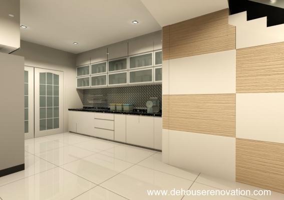 Rujukan Reka Bentuk 3D Kabinet Dapur