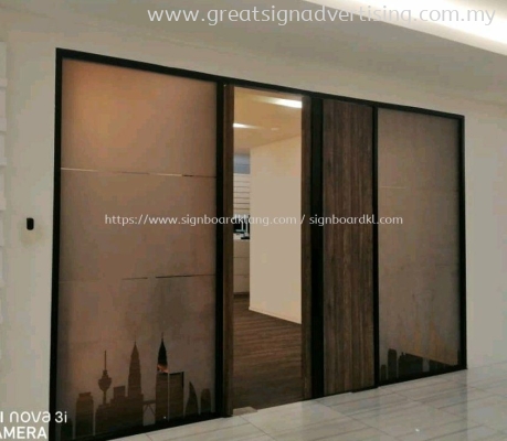 Frosted Glass Door Sticker at Petaling Jaya