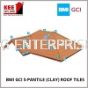 BMI GCI  S-PANTILE (CLAY) ROOF TILES GCI (S-PANTILE, MARSEILLE 12)