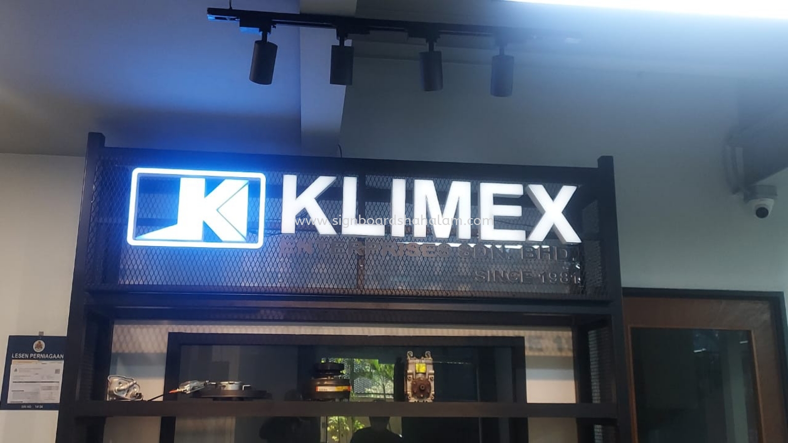 Klimex KL - 3D Channel Signboard 