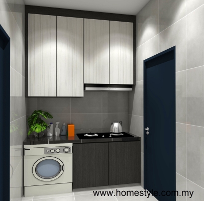 Wall To Wall Washing Machine Cabinet