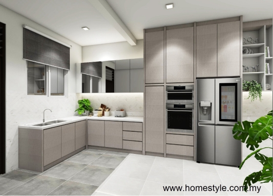 L Shape Kitchen Cabinet