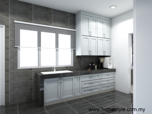 Bottom Kitchen Cabinet & Ceiling Height Top Kitchen Cabinet