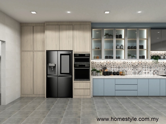 Ice Box Cabinet & Bottom Kitchen Cabinet