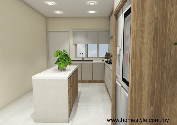 Kabinet Dapur & Meja Pulau