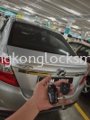 perodua bezza flip key car remote control with key chip duplicate car remote