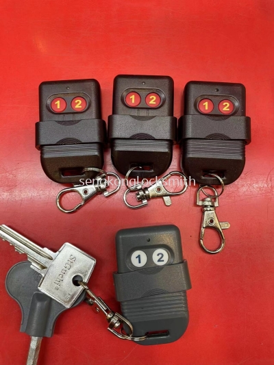 433 auto gate remote control