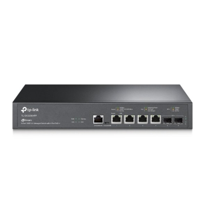 TL-SX3206HPP.TPLink JetStream 6-Port 10GE L2+ Managed Switch with 4-Port PoE++