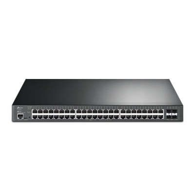 TL-SG3452XP.TPLink JetStream 48-Port Gigabit and 4-Port 10GE SFP+ L2+ Managed Switch with 48-Port Po