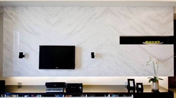 TV Background Marble / Stone Wall Reference  