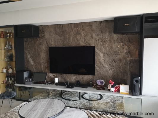 TV Area Background Marble Stone Wall Reference (4)