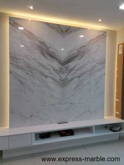 TV Background Marble / Stone Wall Sample      
