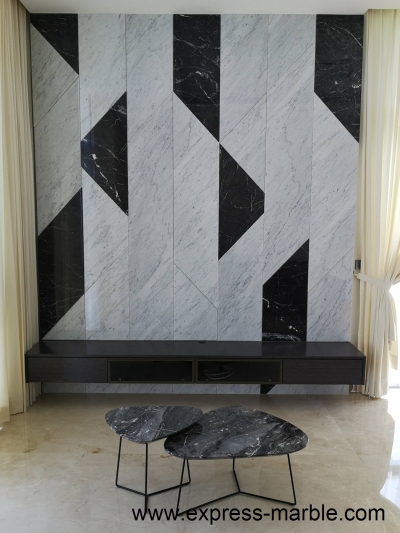 TV Background Marble / Stone Wall Sample        