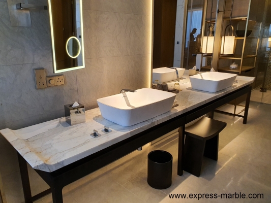 Marble / Stone Counter Basin Table Top Design Reference