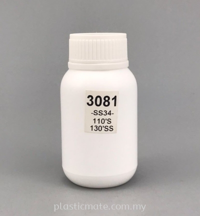 150ml Pharmaceutical Tablet / Capsule Bottles : 3081