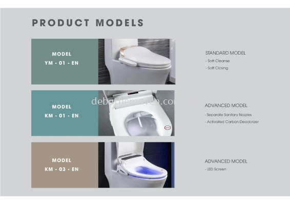 BRAND: ARCA - Electronic Bidet Seat & WC