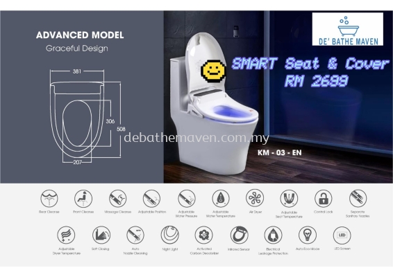 BRAND: ARCA - Electronic Bidet Seat & WC