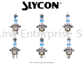 H4 12V 60/55W (Double Blue With Platinum) Slycon Halogen Bulbs