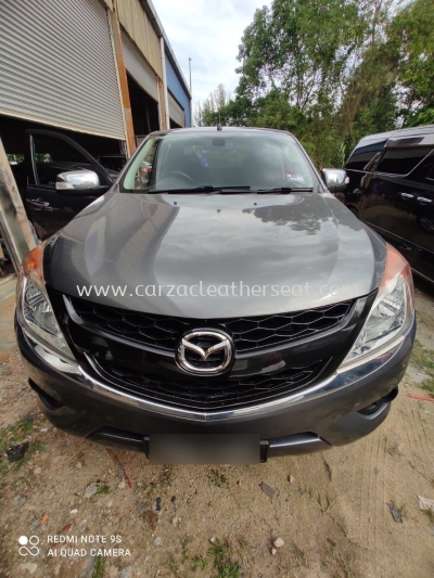 MAZDA BT-50 GEAR KNOB COVER REPLACE LEATHER 