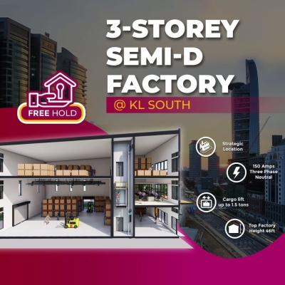 Semenyih 3-Storey Semi D Factory