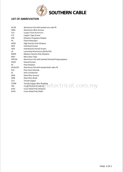 Southern Solar Cable