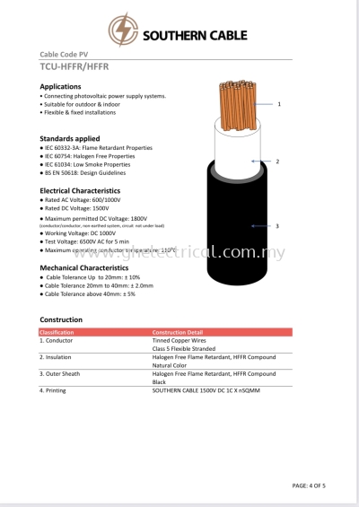 Southern Solar Cable