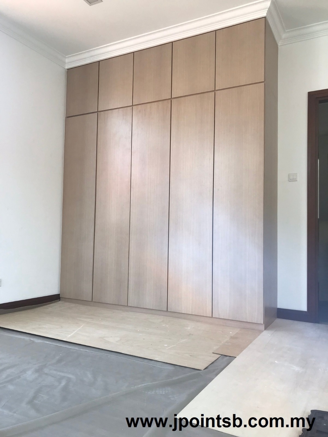 Built-in Wardrobe  @ Duta Nusantara, KL Kuala Lumpur / Selangor Custom Wardrobe Portfolio Wardrobe Malaysia Reference Renovation Design 