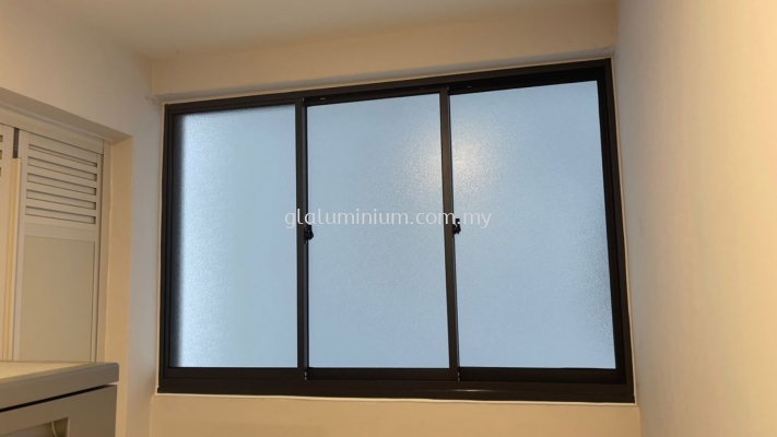 Sliding windows 3 panels @DC Residensi, Jalan Damanlela, Kuala Lumpur 