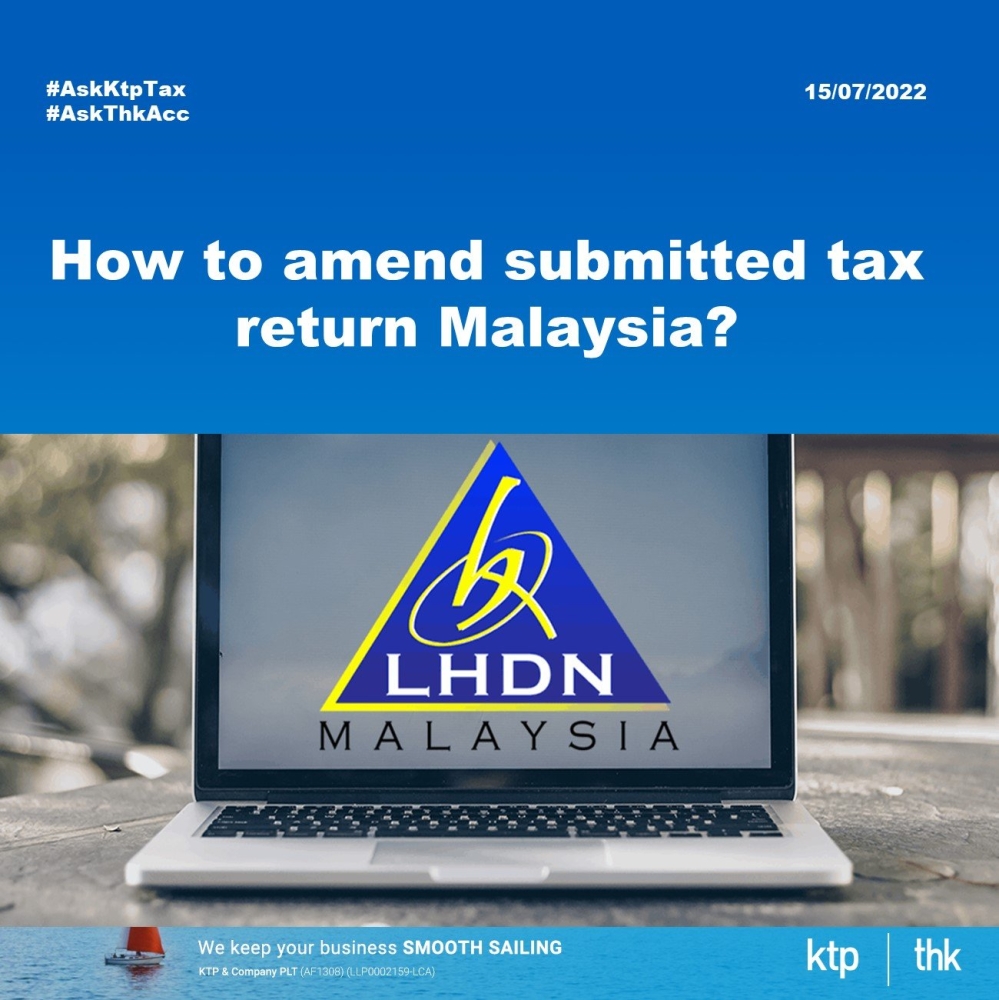 amended return form lhdn
