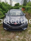 HONDA JAZZ AIRCOND COVER METALLIC SPRAY TO BLACK COLOUR Others