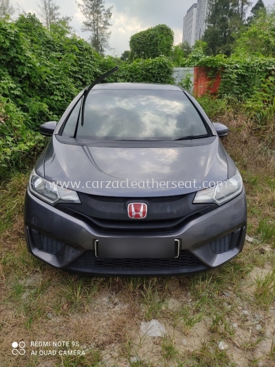 HONDA JAZZ AIRCOND COVER METALLIC SPRAY TO BLACK COLOUR