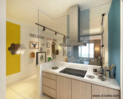 Le Pavilion Condo, Puchong - Modern Scandinavian