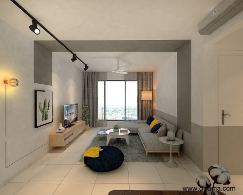 Le Pavilion Condo, Puchong - Modern Scandinavian