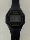 B.U.M BUBM043 Digital Pu Band Biru Hitam Band Watch BUM