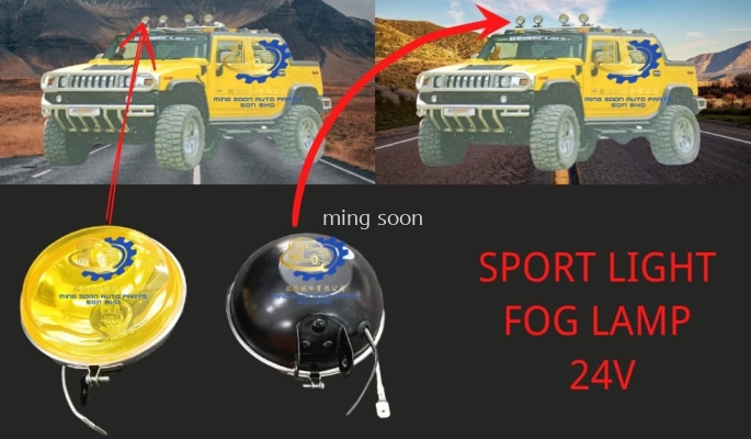 SPORT LIGHT FOG LAMP 24V