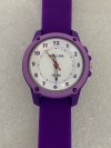 B.U.M BUB96208 Purple Analog Silicon Band Ladies Watch BUM