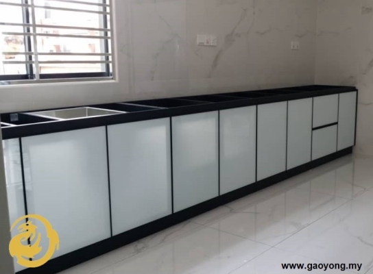 Kabinet Dapur Bawah Warna Putih  