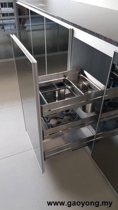 Aluminium Kitchen Cabiet Drawer