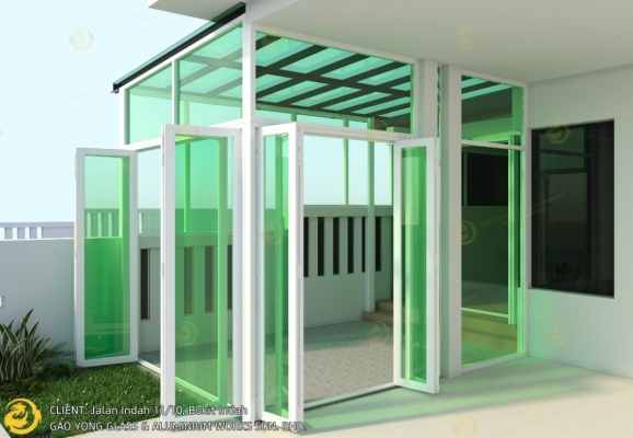 Glass House 3D Design Reference