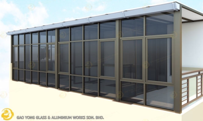 Glass House 3D Design Reference